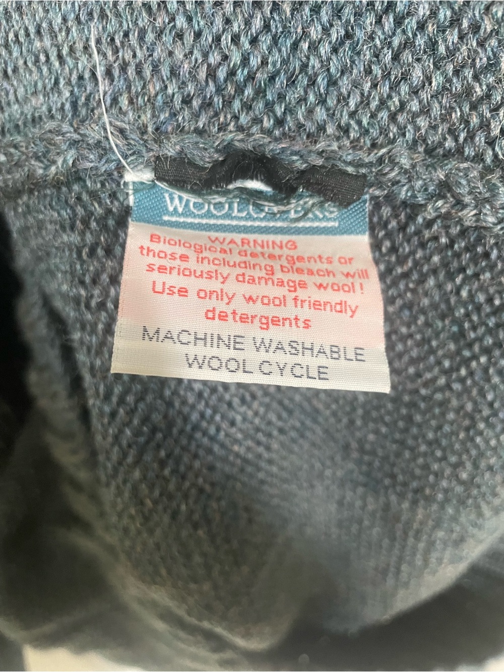 Woolovers Sweater Pullover Men’s Large British Wool Knit Fisherman Grandpacore - Picture 5 of 7